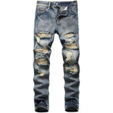 Men's Ripped Regular Fit Jeans